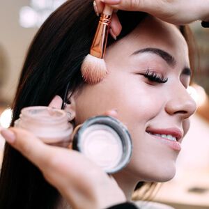 A guide to simple, quick makeup hacks and multi-tasking product tips for busy working women to achieve a confident, professional look in minutes.