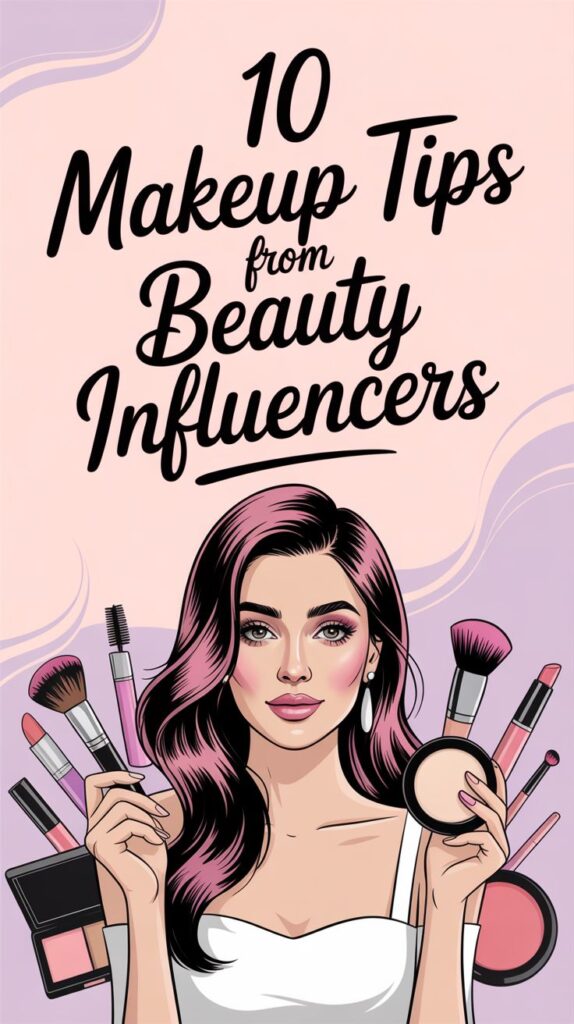 Simple and natural makeup ideas for busy women in the workplace.